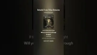 Thumbnail: Rebuild From What Remains (Lyric video)