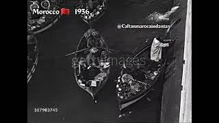 Thumbnail: 🇲🇦 1936 Maroc | Vendeurs de pouf marocain | Artisanat du Maroc | Artisanat traditionnel marocain