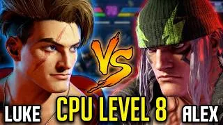 Thumbnail: Street Fighter 6 Luke VS Alex (LEVEL 8) (PODRIA LUKE DERROTAR A ALEX?)