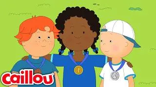 Thumbnail: Backyard Sports Day | Caillou - WildBrain | Learning for Children