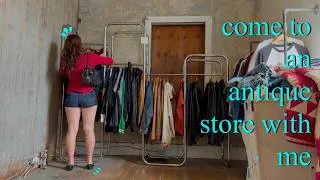 Thumbnail: a little trip to the newest antique store (vintage clothing, furniture, decor & jewelry)