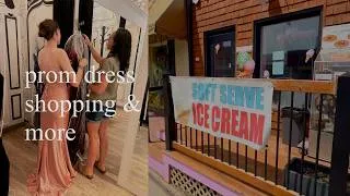Thumbnail: vlog dump + prom dress shopping