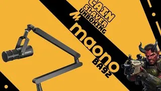 Thumbnail: Cain Slayer unboxing| maono BA92 boom arm 🤯 