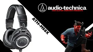 Thumbnail:  FINALLY got the Audio Technica Ath-M50x professional headphones😮🤯