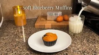 Thumbnail: Bake Soft Blueberry Muffins With Me ♡
