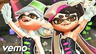 Thumbnail: ♪ Spicy Calamari 𝓖𝓻𝓪𝓷𝓭 𝓕𝓮𝓼𝓽 🌈 Caitlin Koi Lyric Video | Splatoon 3