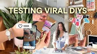 Thumbnail: TESTING VIRAL DIYs (what's REALLY worth it?!)
