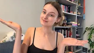 Thumbnail: ASMR Balancing my Bookshelves for June! (Book triggers and whispers) 