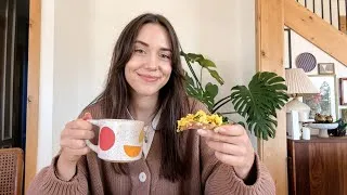 Thumbnail: What I Eat in a Day: Cozy Winter Meals (Plant-Based) + Life Update!
