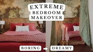 Thumbnail: Extreme Bedroom Makeover - DIY Headboard Tutorial - Academia Style Bedroom
