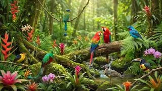 Thumbnail: Cat TV for Cats to Watch 🌿🐦 Ultra Close-Up Birds & Garden Sounds Your Cat Will Love