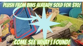 Thumbnail: I found a $70 plush at the Goodwill bins!!  Come see what I found to resell on ebay poshmark Whatnot