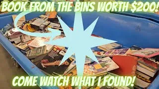 Thumbnail: I found a $200 book at the Goodwill bins!!  Come see what I found to resell on ebay poshmark Whatnot