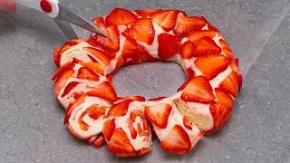 Thumbnail: Strawberry and puff pastry cake that surpasses any pastry