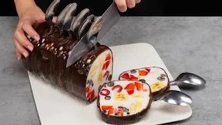 Thumbnail: Summer dessert with fruit and chocolate better than at the bakery