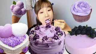 Thumbnail: ASMR | 🍰 All chocolate matcha fruit cream cakes 🍰 #mukbang #cake #food #eating #eatingshow #foodie