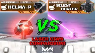 Thumbnail: Laserr CIWS After Buff Comparison! Helma-P VS Silent Hunter | Modern Warship