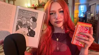 Thumbnail: ASMR Close Whispered History of Chocolate & Baking 🍫 (Fire Crackling Ambience) 