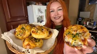 Thumbnail: ASMR Baking Stuffed Brioche Buns 🍞 (Close Whispers, Fire Crackling)