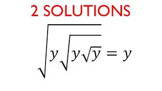 Thumbnail: You can't find both solutions.
