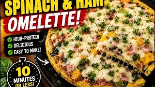 Thumbnail: Quick And Easy Cheesy Omelette Recipe In  10Minutes .Healthy Breakfast Idea 