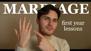 Thumbnail: What my first year of marriage taught me as a man.