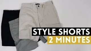 Thumbnail: 5 Ways to Style Shorts in 2 Minutes