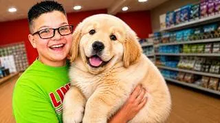 Thumbnail: Caleb's PET STORE Adventure! 🐶🐰 BEST DAY EVER!