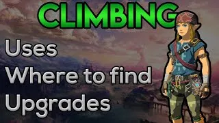 Thumbnail: Climbing Gear Guide - Uses, Locations, Materials & Upgrades ☆☆☆☆! Legend of Zelda Breath of the Wild