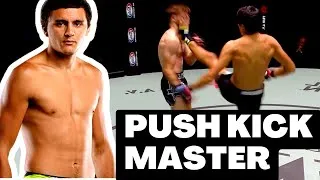 Thumbnail: PUSH KICK BEAST-  Fight Like Alaverdi Ramazanov - Fight Breakdown & Analysis