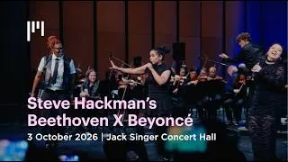 Thumbnail: Steve Hackman's Beethoven X Beyoncé | 3 October 2026