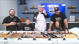 Thumbnail: Thanksgiving Morning BBQ Talk on Good Morning San Diego with my Kids