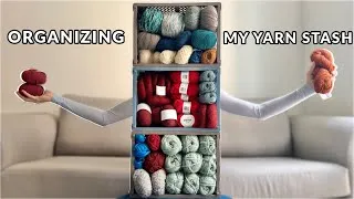 Thumbnail: Spring cleaning my yarn stash & planning future knits!
