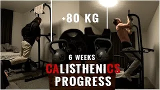 Thumbnail: Calisthenics progress (6 weeks) - Fitness Journey