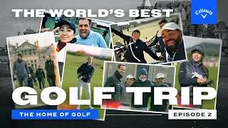 Thumbnail: The World's BEST Golf Trip – Episode 2 | Andy Murray & Fore Bros take on the Old Course in REVERSE