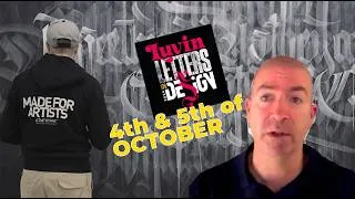 Thumbnail: What Can You EXPECT at LUVIN LETTERS IN DESIGN Dublin 2024 | Calligraphy Masters Podcast #048