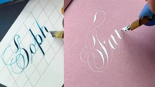 Thumbnail: MODERN SCRIPT & COPPERPLATE SCRIPT CALLIGRAPHY COMPILATION MARCH 2024