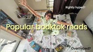 Thumbnail: I Ranked the MOST Popular *BookTok Books* - Overhyped or Worth the Hype? 🫣📚🥴