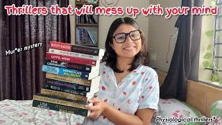 Thumbnail: 11 Psychological Thriller Books That Will Mess With Your Head🤯📚 | Best thriller books