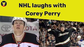 Thumbnail: NHL laughs with Corey Perry😆🏒