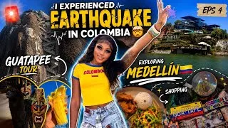 Thumbnail: I Experienced an EARTHQUAKE in Colombia 🤯 | Exploring Medellín 🇨🇴, Guatapé Tour, SHEIN HAUL✨ EP 4