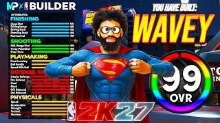 Thumbnail: This ISO GLASS CLEANER BUILD is DANGEROUS on NBA 2K27!! BEST 6'6 ALL AROUND BUILD!