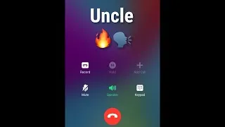 Thumbnail: Uncle Ji Ki Last Warning 📞😡 | Uncle Ji Ka Dangerous Call Prank 😱 | Phone Call Prank | Call Prank 