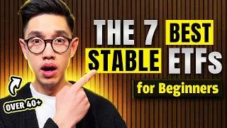 Thumbnail: The 7 Best Stable ETFs for Beginners Over 40