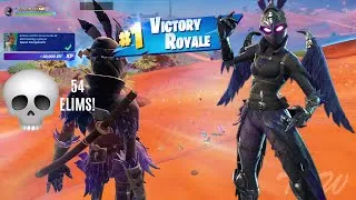 Thumbnail: Creature of the Night 🌑 | Fortnite ZB Solo Squads | 54 Eliminations!