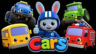 Thumbnail: Calm Bunny Cars 🚗 | High Contrast Sensory Video for Babies & Toddlers