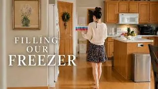 Thumbnail: Fill My Fridge & Freezer with Grab & Go Snacks & Meals | Slow Living Silent Vlog