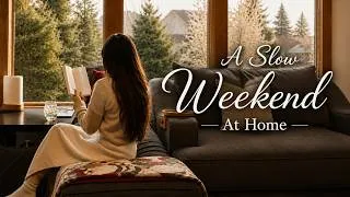 Thumbnail: A Slow Weekend at Home | Simple Meals, a Quiet Afternoon & Cozy Dinner, Slow Living/Silent Vlog