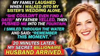 Thumbnail: My Parents Shoved Me Into the Fountain at My Sister's Wedding: "SHE COULDN'T EVEN FIND A DATE"
