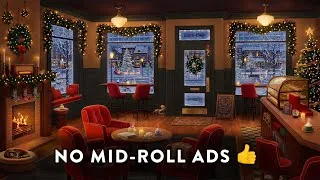 Thumbnail: The Christmas Coffee Shop On Main Street ~ 🎄 Cozy Christmas Jazz Ambience